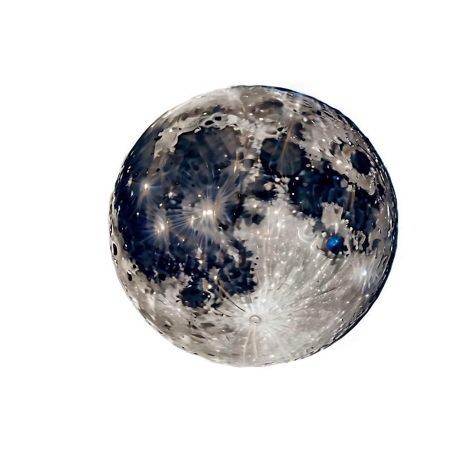 Moon With Craters Transparent Png Web