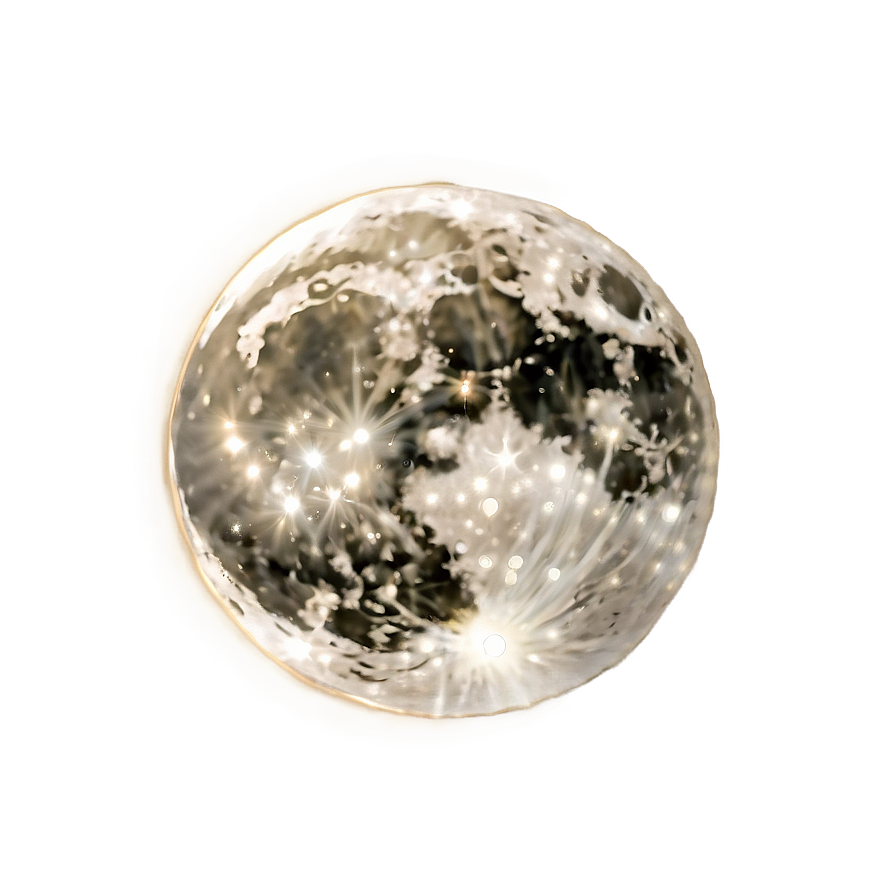 Moon With Halo Transparent Png Uxl76