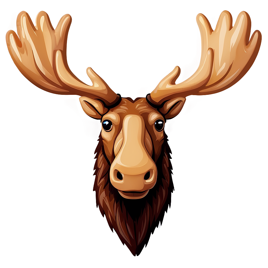 Moose Head Clipart Png Crs