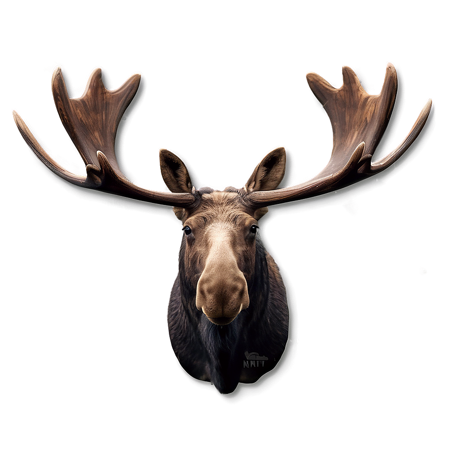 Moose Head In Nature Setting Png 31