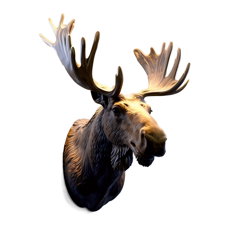 Moose Head Wall Mount Png 15