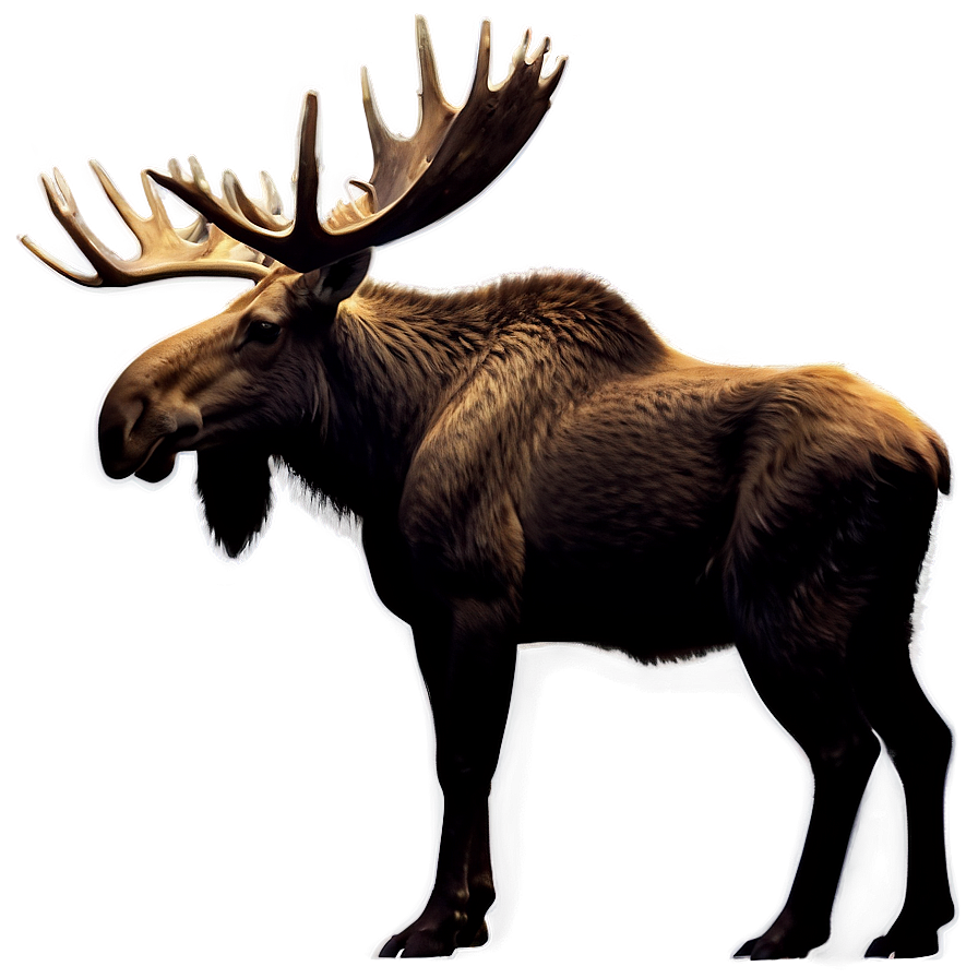 Moose Silhouette Profile Png Xqb