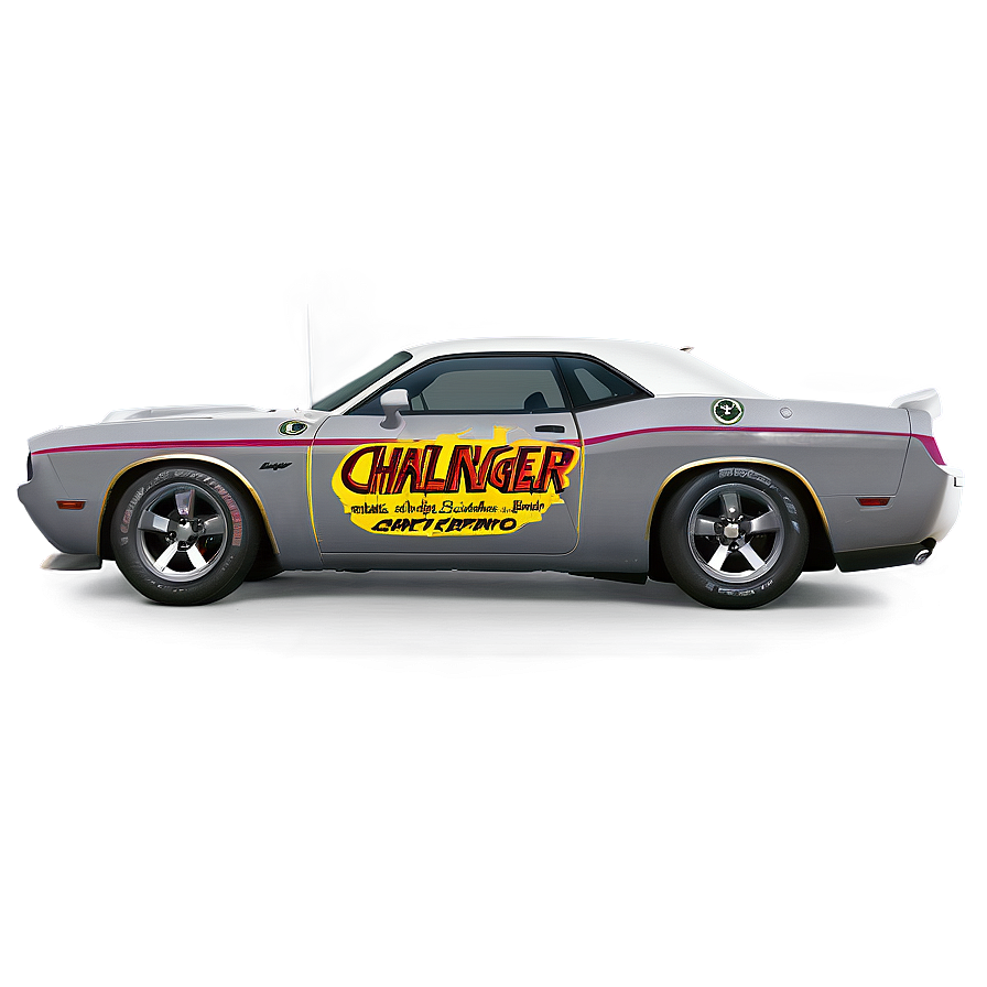 Mopar Challenger Graphic Png 06252024