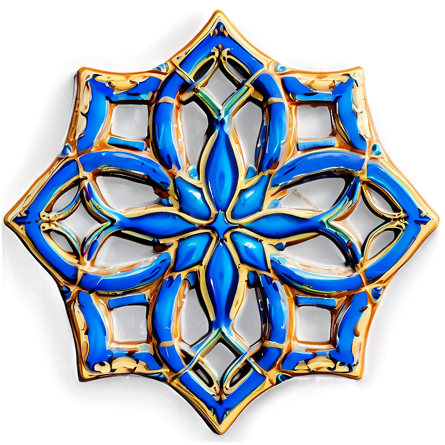 Moroccan Lattice Tile Png 13