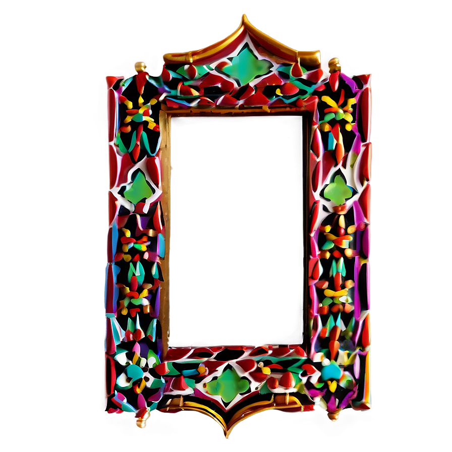 Moroccan Mirror Frame Png 06212024