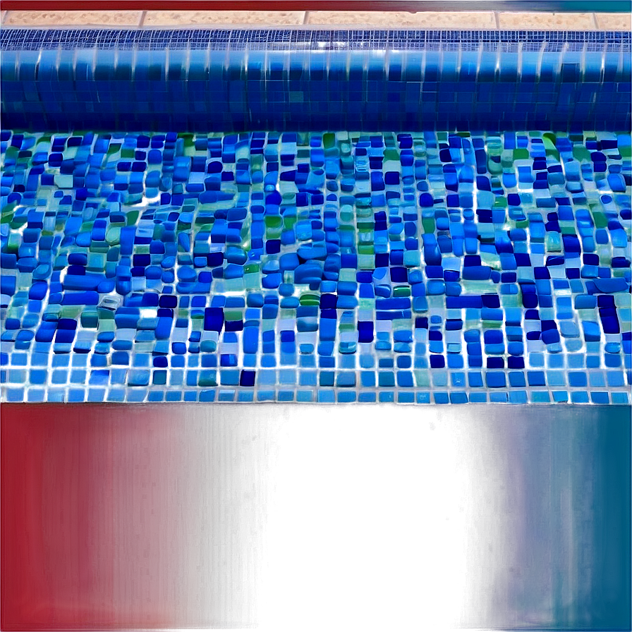 Mosaic Tiled Swimming Pool Png Cts