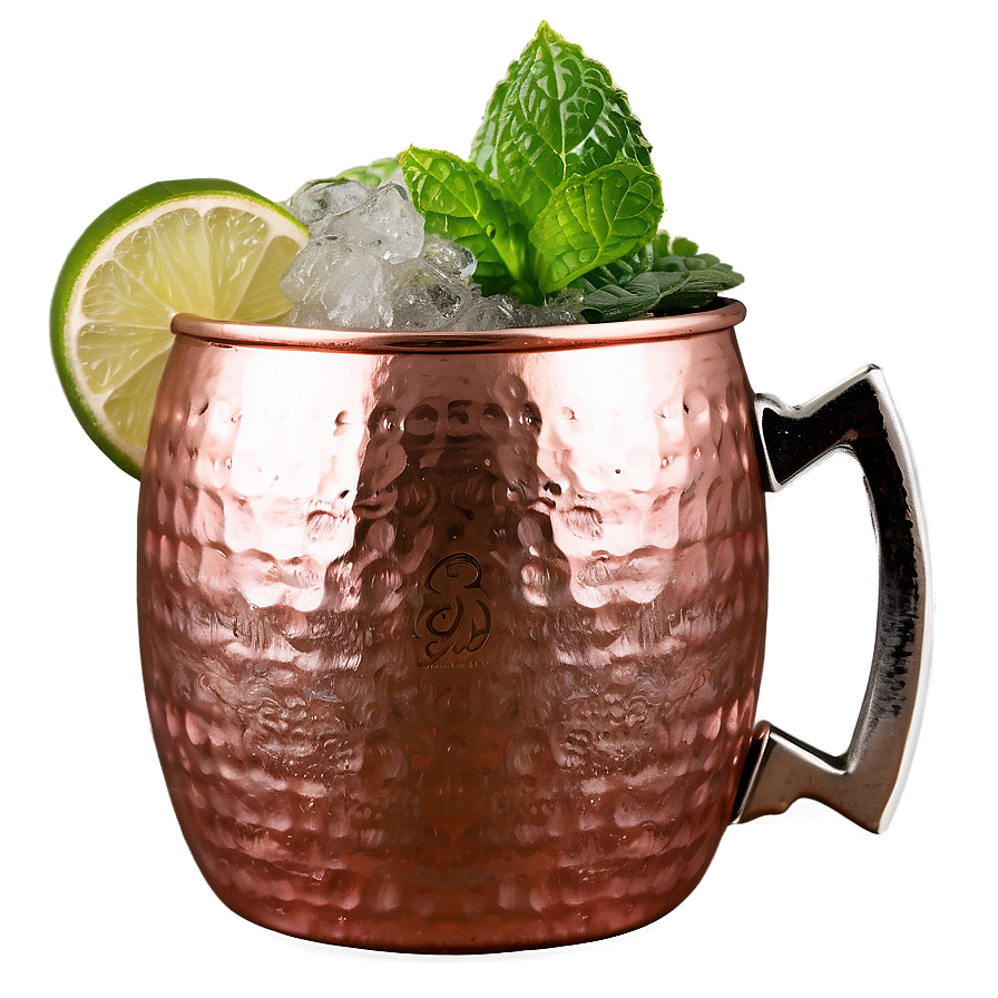 Moscow Mule With Mint Png 06282024