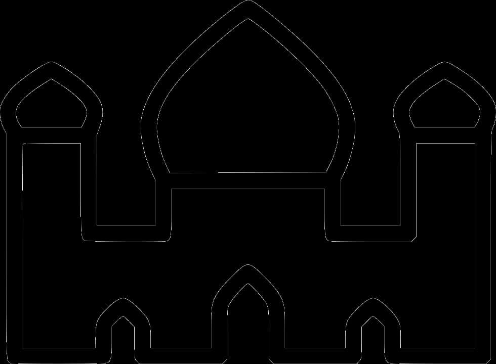 Mosque Silhouette Outline