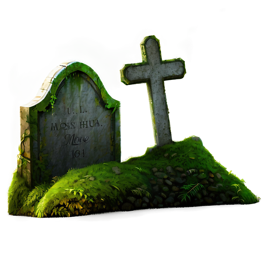 Mossy Grave Png 31