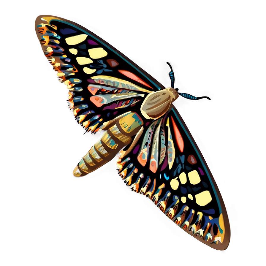 Moth Clipart Png 05242024