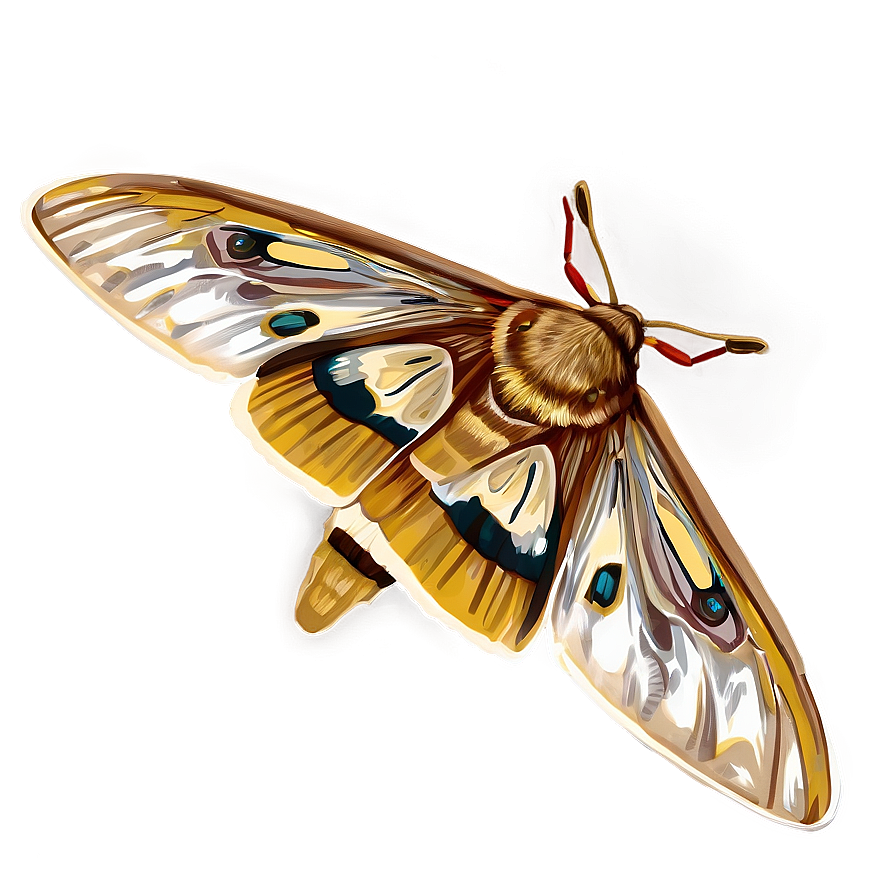 Moth Sketch Png 05242024