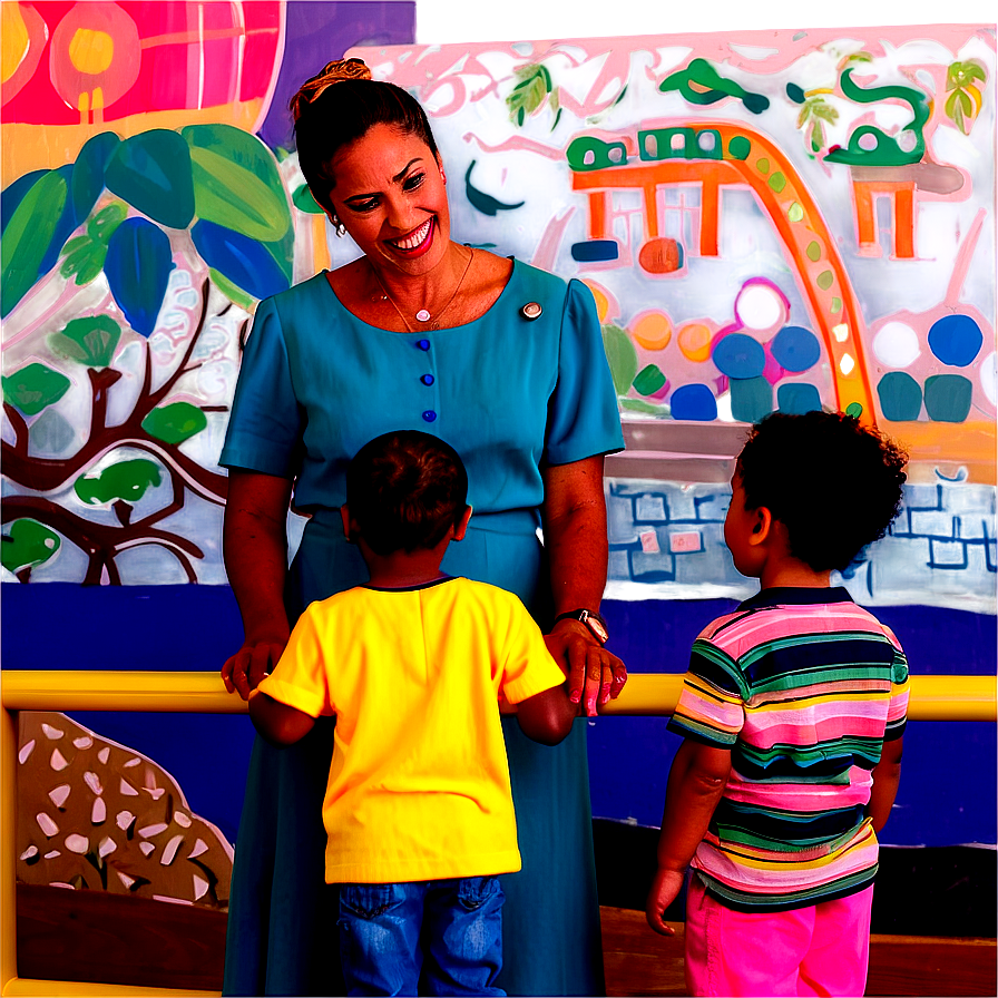 Mother At Children's Museum Png Jiu