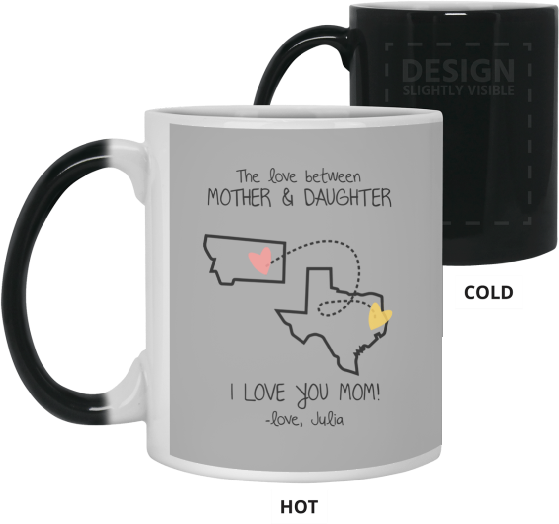 Mother Daughter Love Color Changing Mug