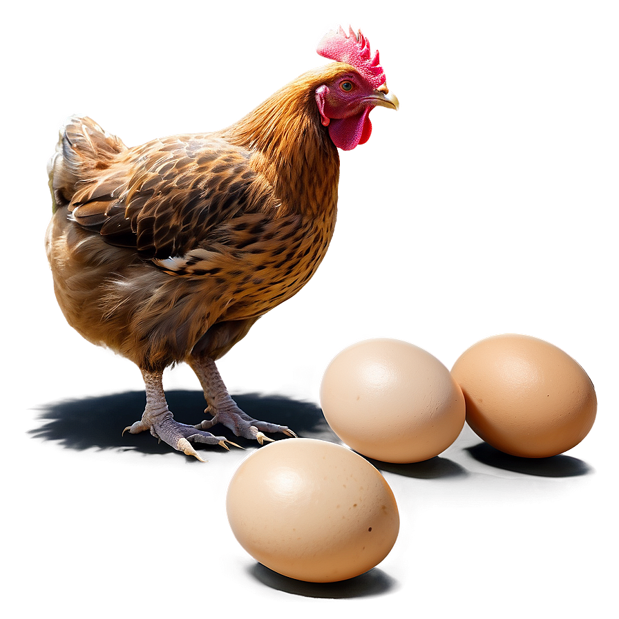 Mother Hen With Eggs Png 06202024