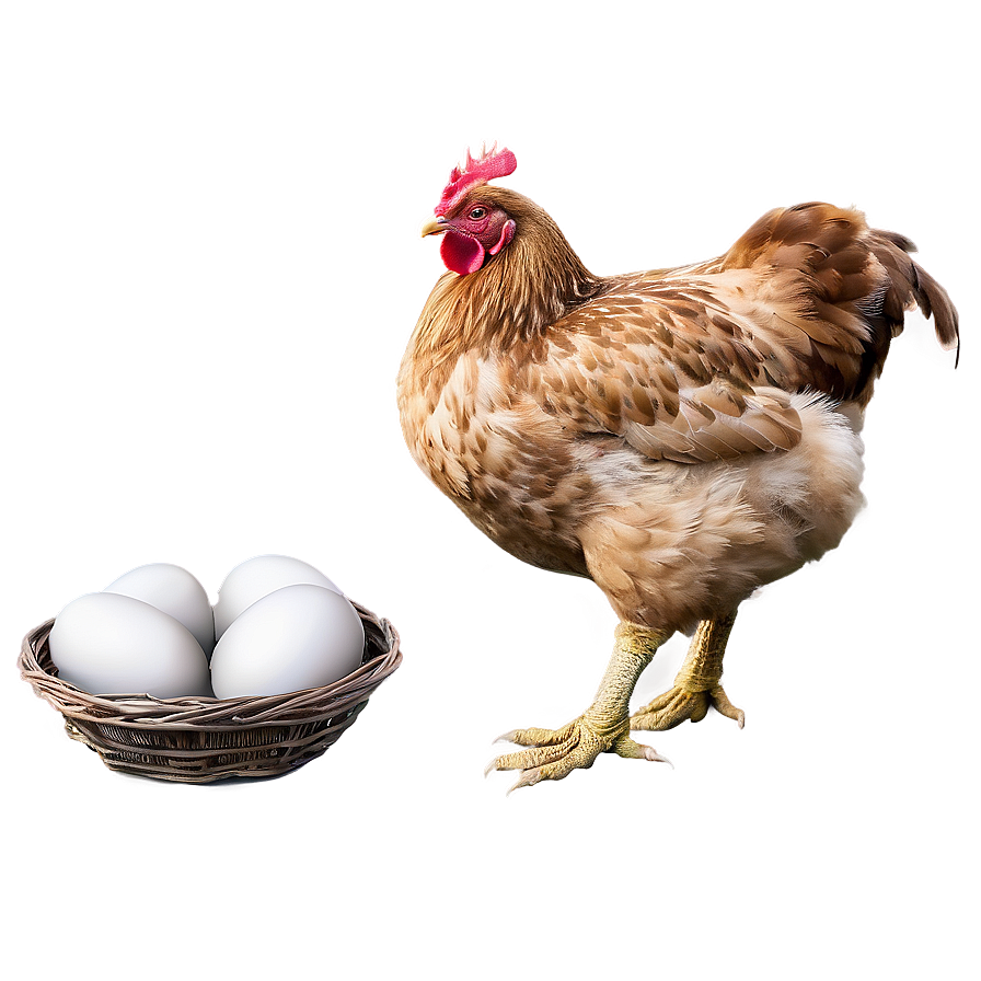 Mother Hen With Eggs Png 06202024