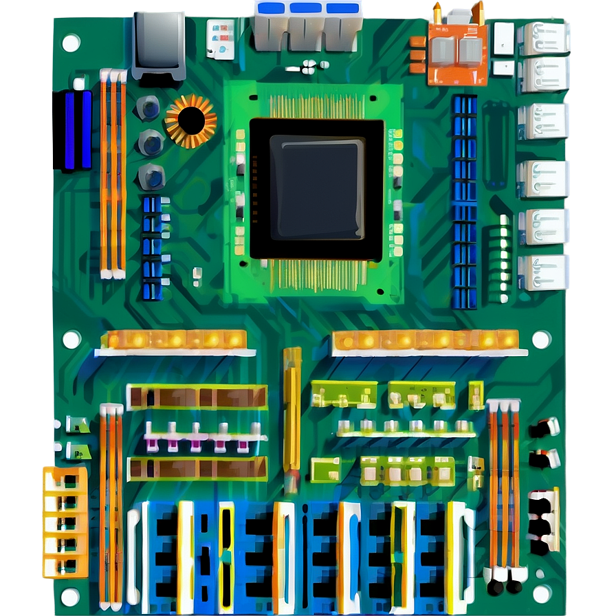 Motherboard Vector Png 17