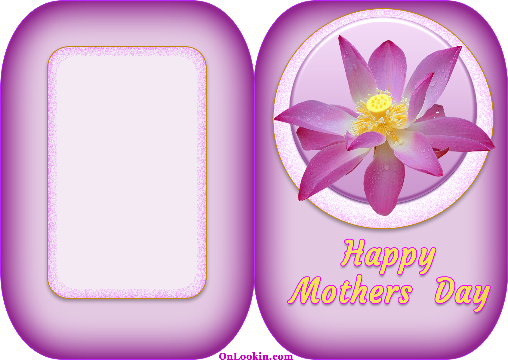 Mothers Day Floral Greeting Card