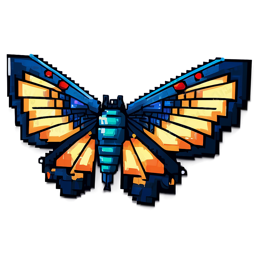 Mothra Pixel Art Png Pxu76