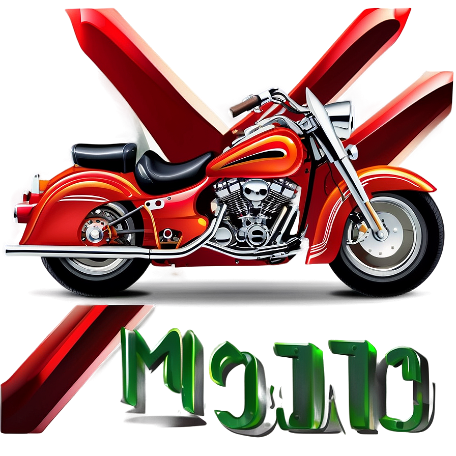 Motorcycle Car Vector Clipart Png 28