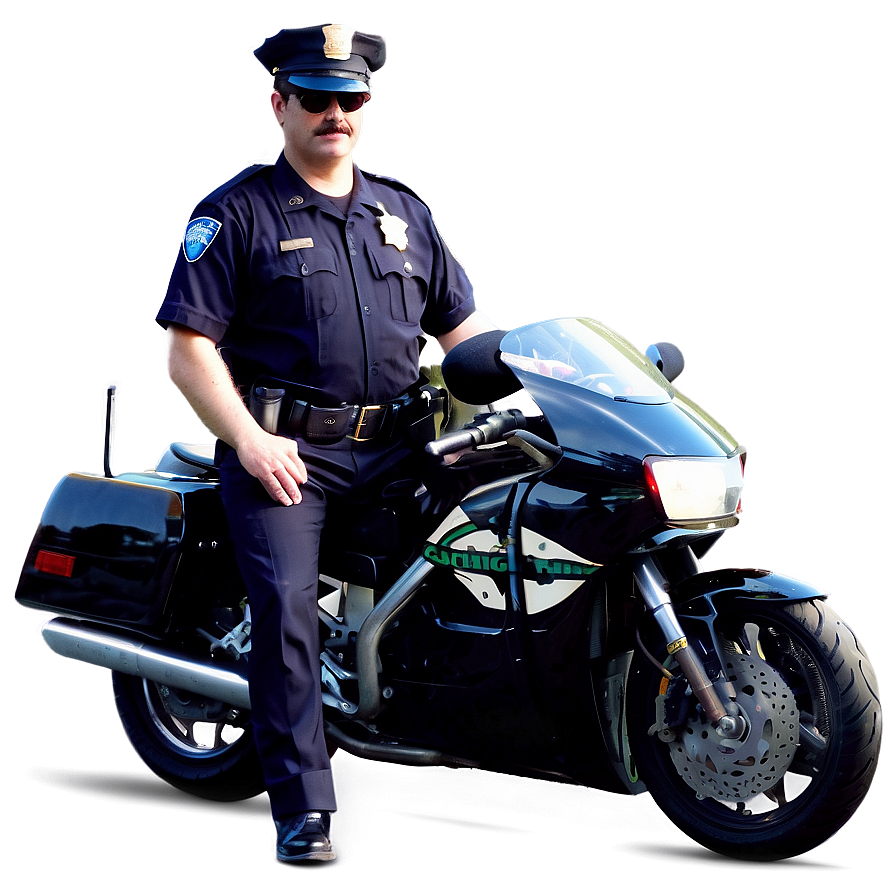 Motorcycle Cop Png 43