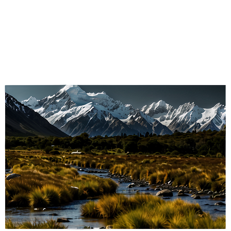 Mount Cook Landscape Png 44