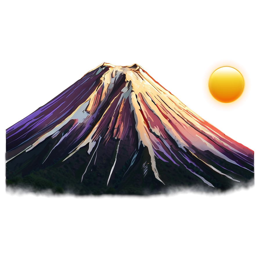 Mount Fuji Sunrise Png 6