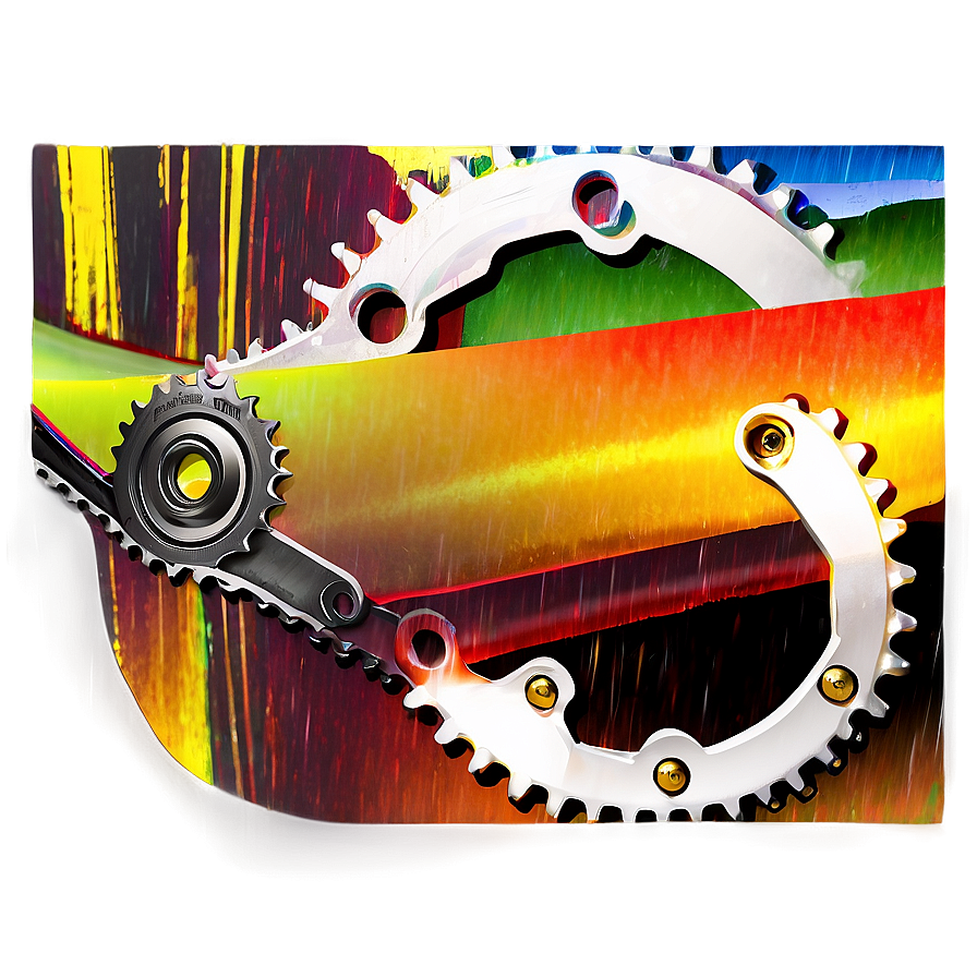 Mountain Bike Chain Graphic Png 33