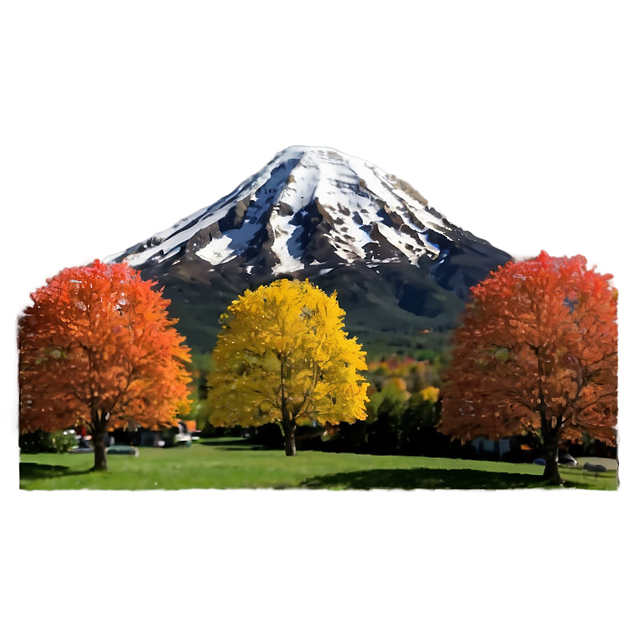 Mountain During Fall Png Tyl49