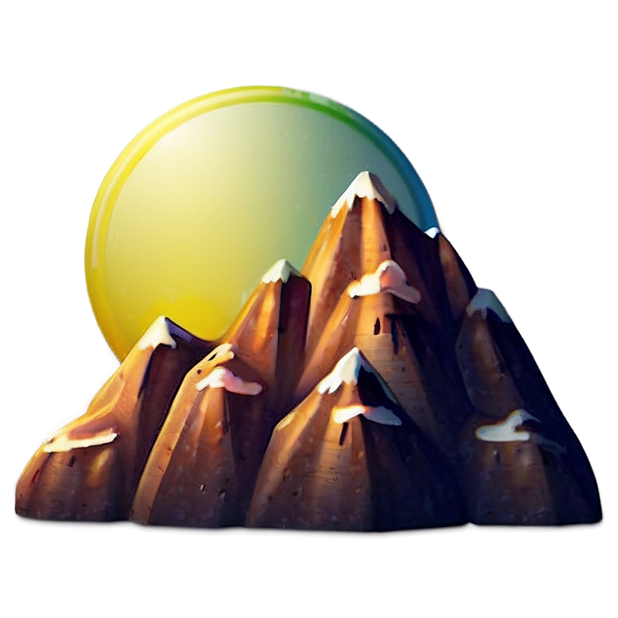 Mountain Emoji Png Ceh83