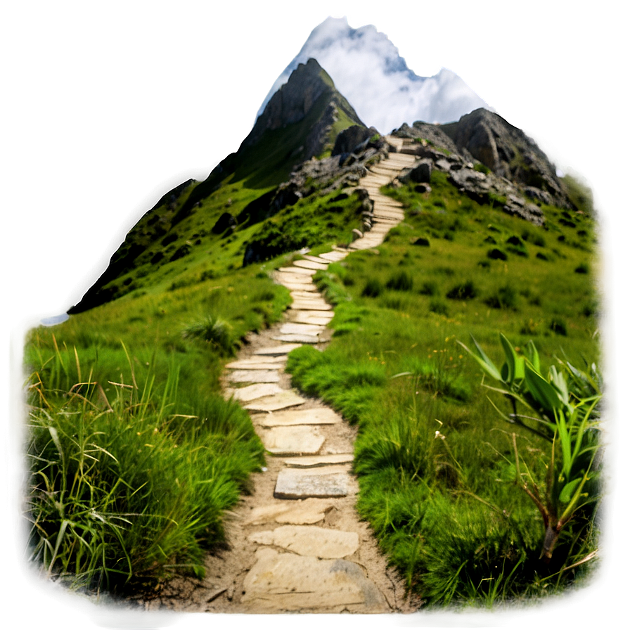 Mountain Hiking Path Png Rrw65