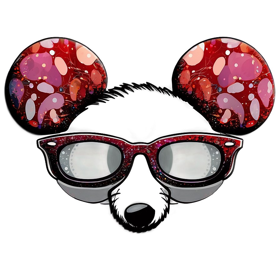 Mouse Ears With Glasses Png 20 Image