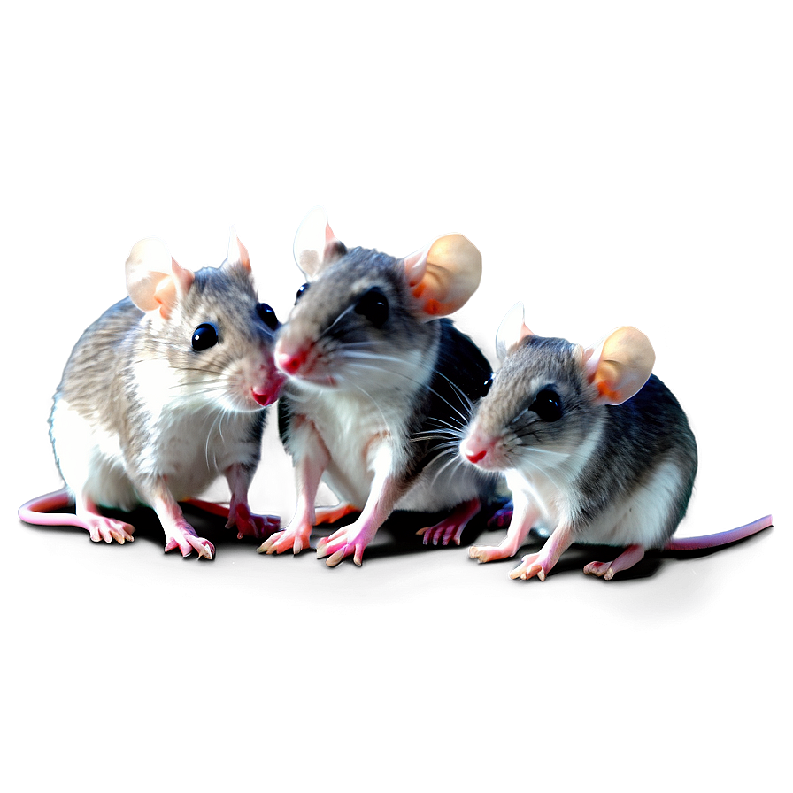 Mouse Family Png 05042024