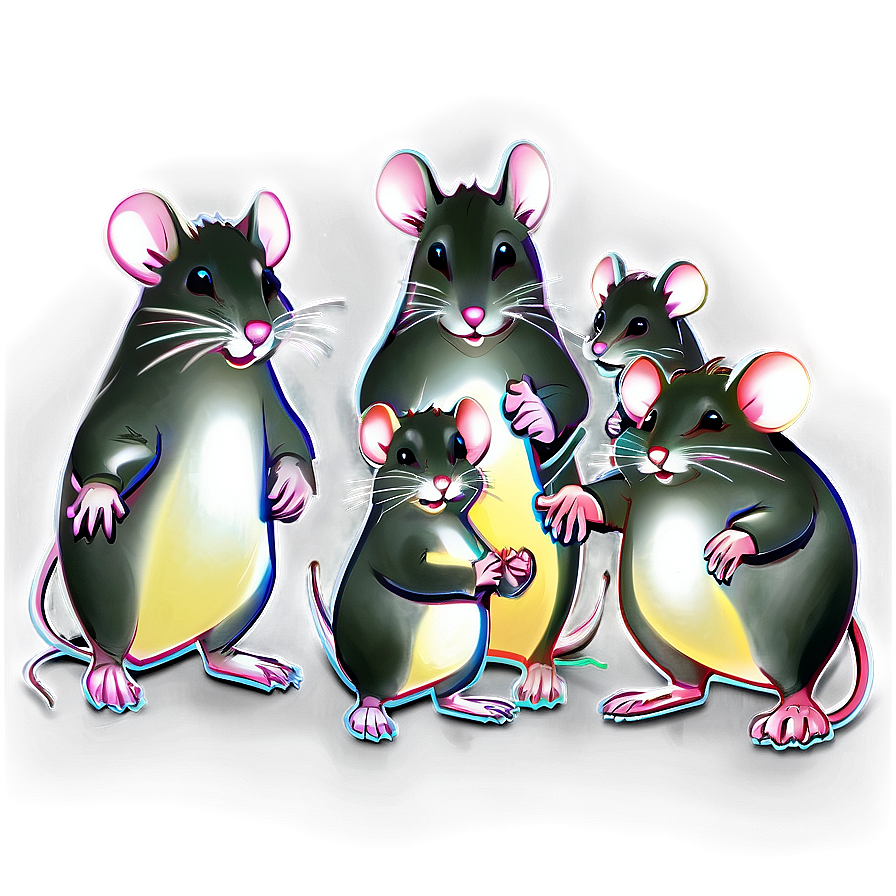 Mouse Family Png Fxq