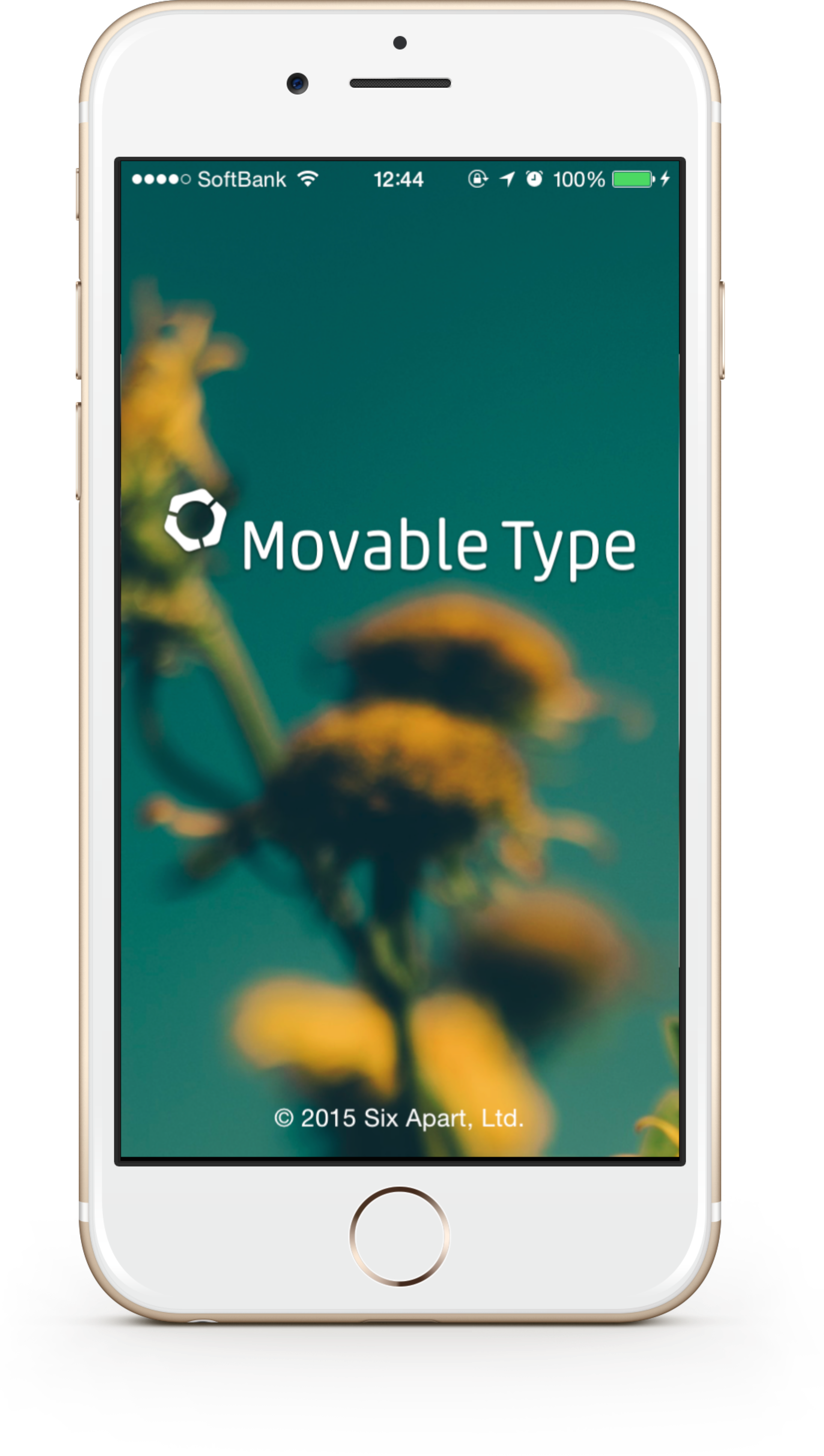 Movable Type Mobile App Screen