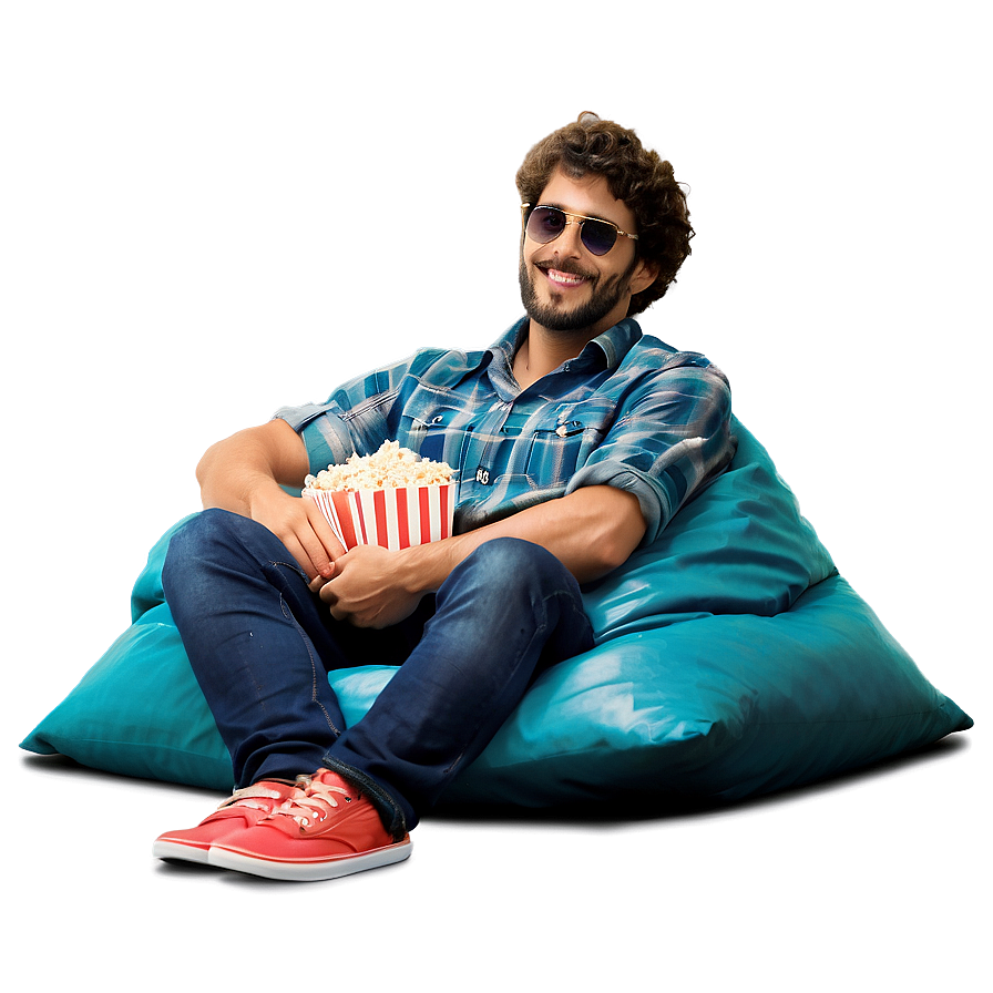 Movie Night Beanbag Must-have Png 76