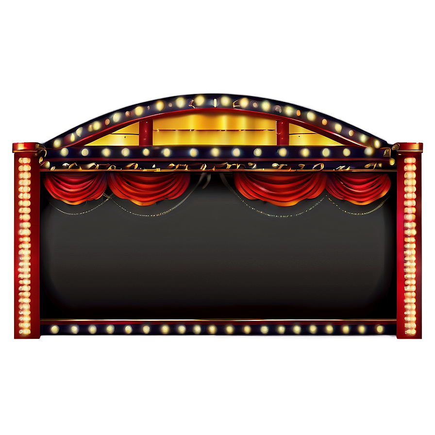 Movie Premiere Marquee Png Lnl