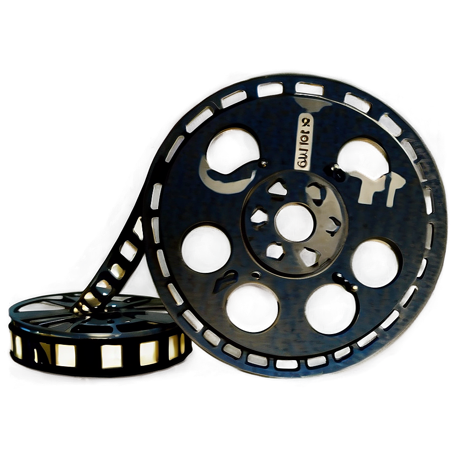 Movie Reel With Play Button Png 06212024