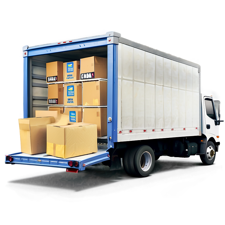 Moving Truck And Storage Unit Png Tim