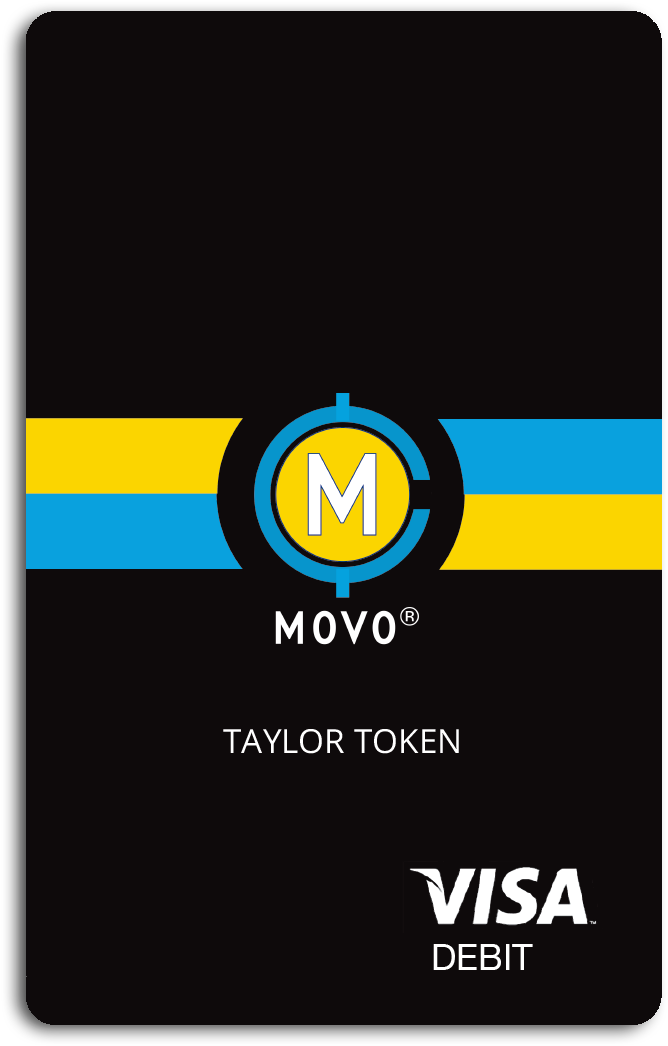 Movo Visa Debit Card Design