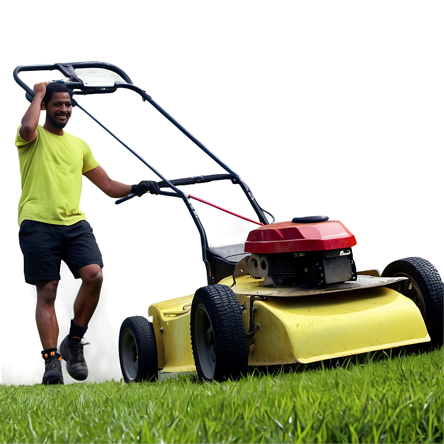 Mowing And Mulching Leaves Png Gir