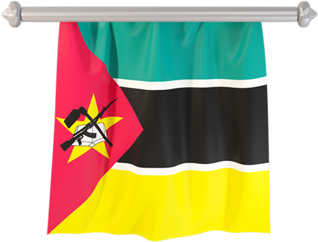 Mozambique National Flag Hanging