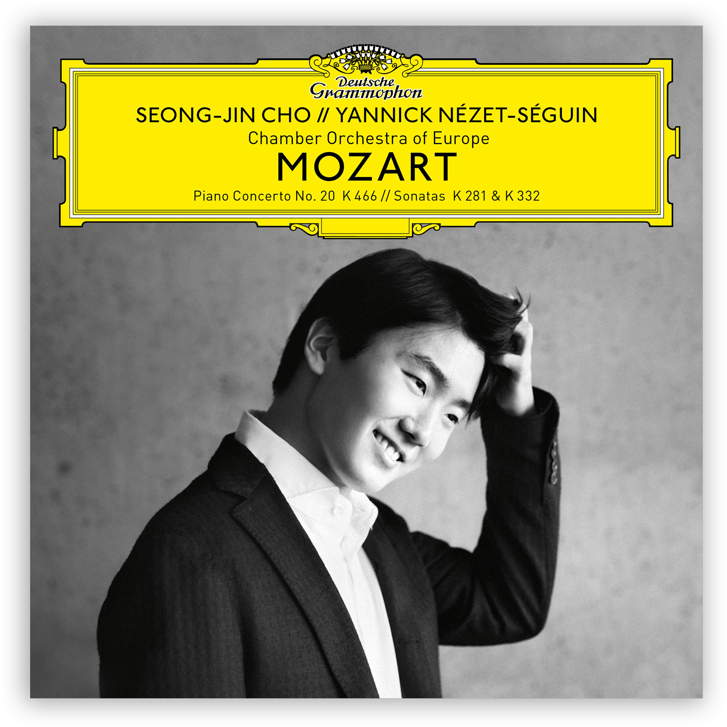 Mozart Piano Concertos Seong Jin Cho Album Cover