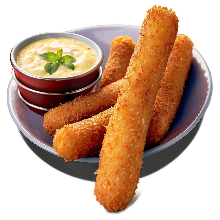 Mozzarella Sticks Plate Png 85