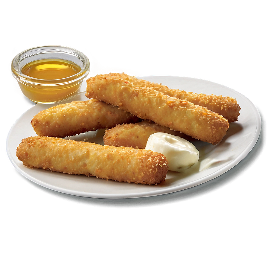 Mozzarella Sticks With Honey Mustard Png Foe17