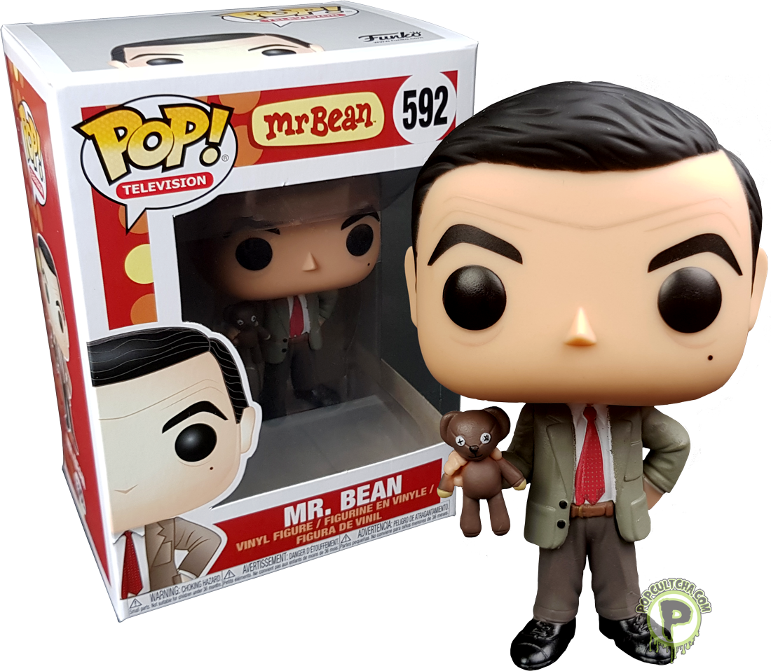 Mr Bean Funko Pop Figure With Teddy