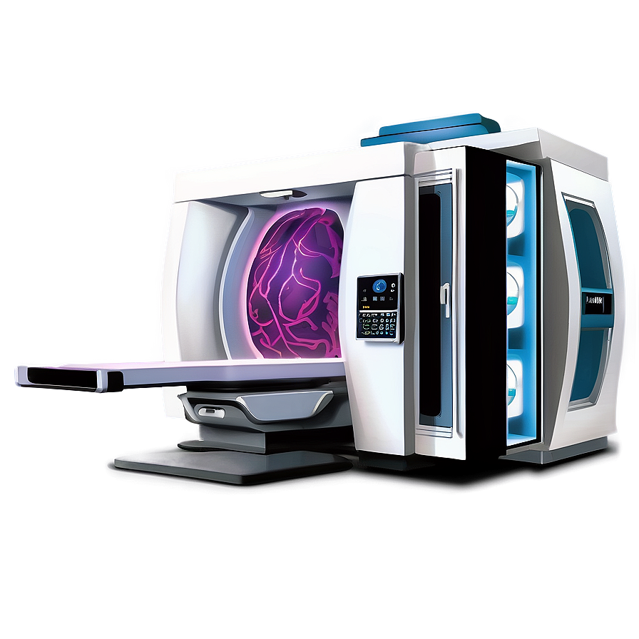 Mri Technology Illustration Png Dej39