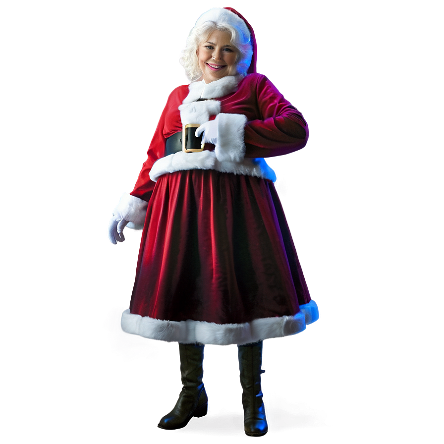 Mrs Claus And Santa Png Job