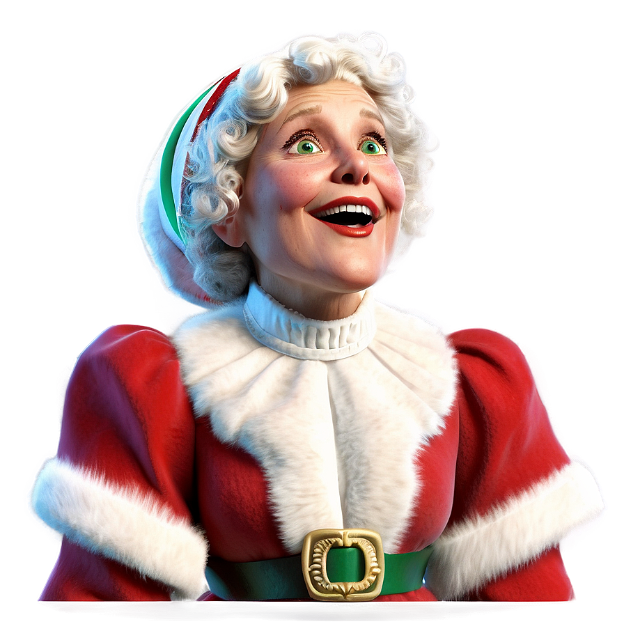 Mrs Claus Holiday Character Png Heh56