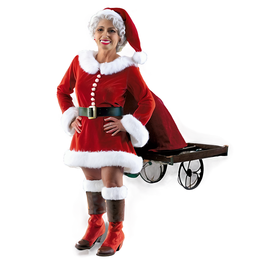 Mrs Claus Holiday Character Png Wnu31