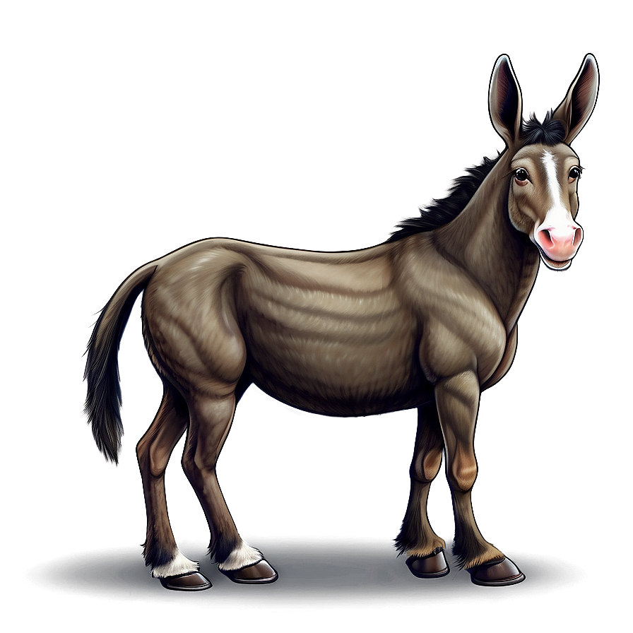 Mule Illustration Png 06292024